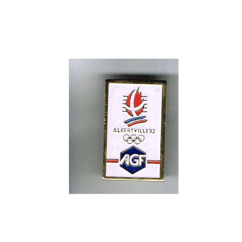 PIN'S J.O. ALBERTVILLE 92 - AGF METAL EMAILLE