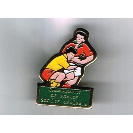PIN'S DE RUGBY  - CHAMPIONNAT DE FRANCE SOCIETE GENERALE