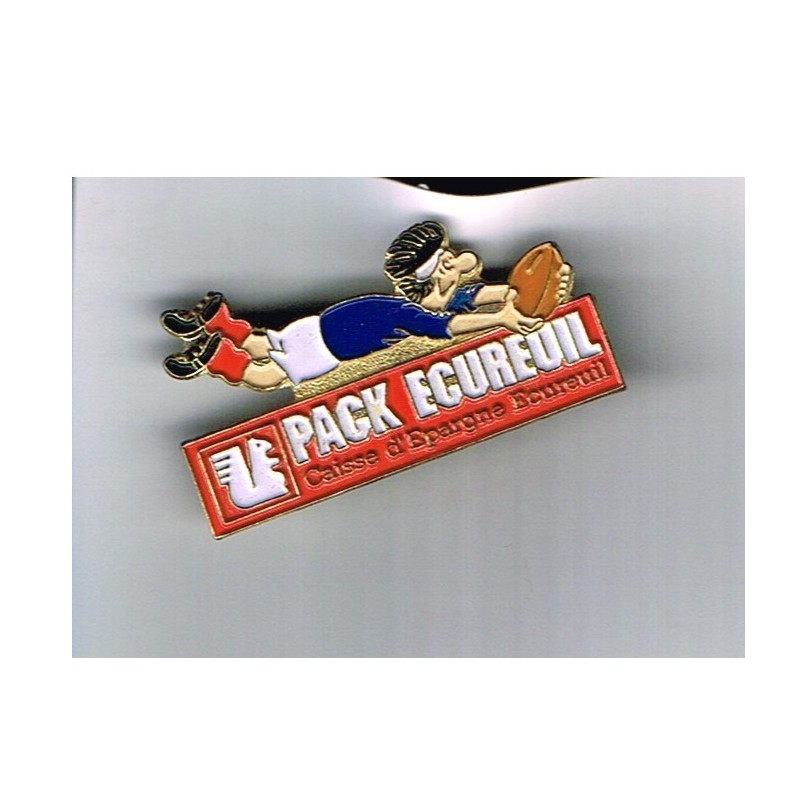 PIN'S DE RUGBY  - PACK ECUREUIL