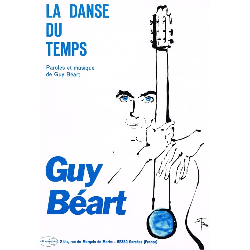 PARTITION DE GUY BEART - LA DANSE DU TEMPS