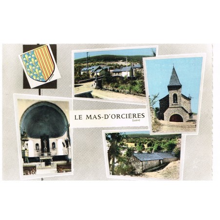 CP48 LE MAS D'ORCIERES -  SOUVENIR - MULTI-VUES