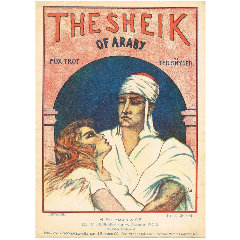PARTITION FOX TROT - THE SHEIK OF ARABY. TED SNYDER