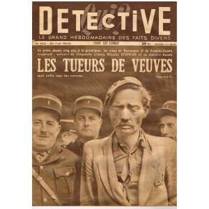 DETECTIVE N° 152  30 MAI 1949 - LES TUEURS DE VEUVES