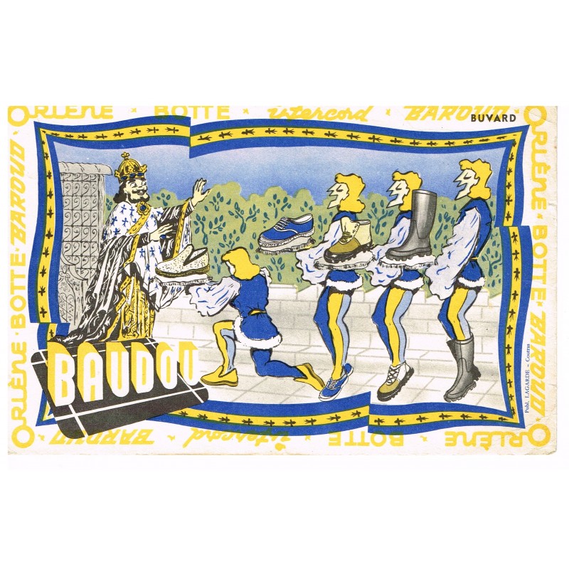 BUVARD BAUDOU - BOTTE BAROUD - ORLENE INTERCORD