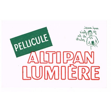 BUVARD PELLICULE ALTIPAN LUMIERE