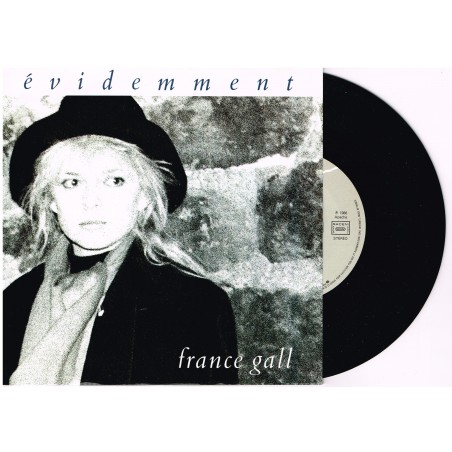 DISQUE 45 TOURS 17 cm SP  FRANCE GALL - EVIDEMMENT