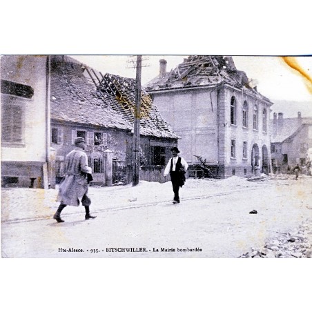 cp67-bitschwiller-la-mairie-bombardee
