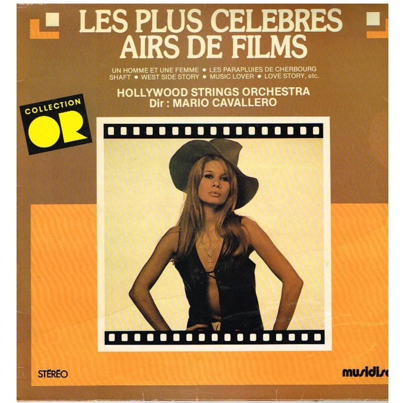 DISQUE 33 TOURS LES PLUS CELEBRES AIRS DE FILMS DISQUE 33 TOURS LES PLUS CELEBRES AIRS DE FILMS