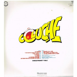 DISQUE 33 TOURS COLUCHE - ADIEU ME REVOILA