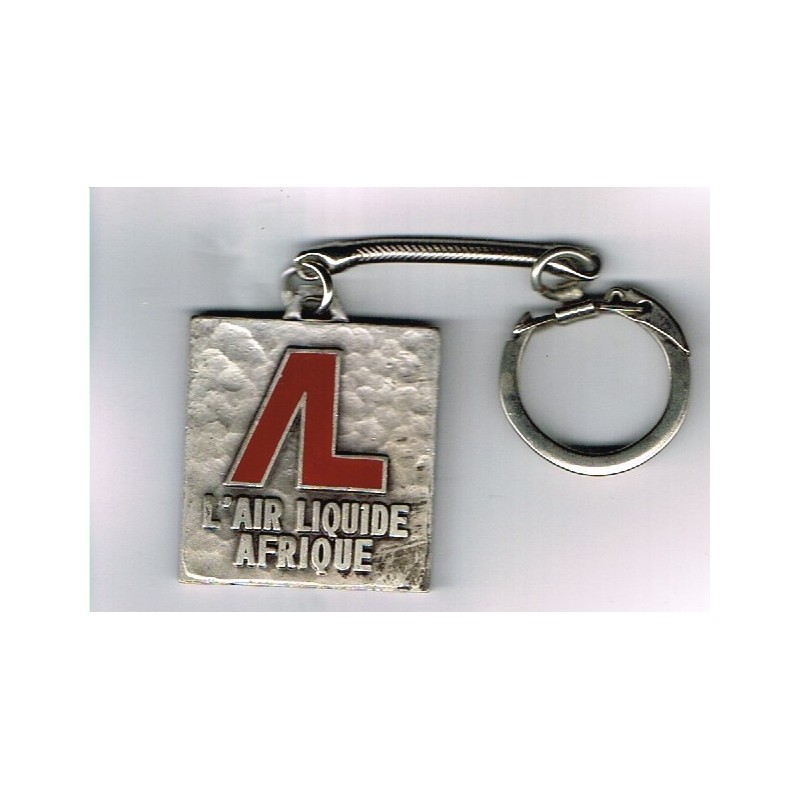 PORTE CLES AIR LIQUIDE AFRIQUE METAL EMAILLE