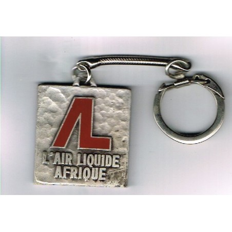 PORTE CLES AIR LIQUIDE AFRIQUE METAL EMAILLE