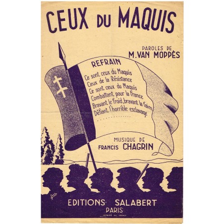 PARTITION - CEUX DU MAQUIS