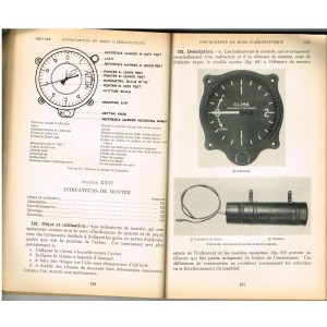 LIVRE - INSTRUMENTS DE BORD D'AERONAUTIQUE - 20 AVRIL 1943