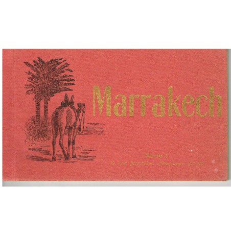 CARNET DE 10 CARTES POSTALES MARRAKECH - SERIE 1