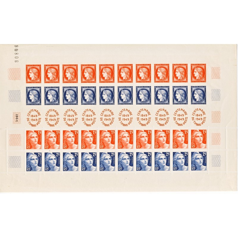feuille-de-10-bandes-du-centenaire-du-timbre