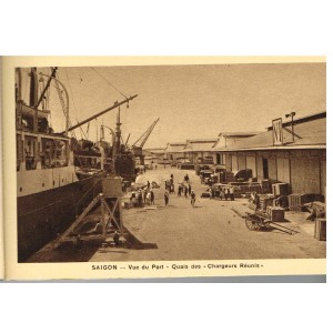 CARTES POSTALES EN CARNET - SAÏGON -  SERIE 1