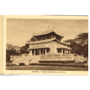 CARTES POSTALES EN CARNET - SAÏGON -  SERIE 2