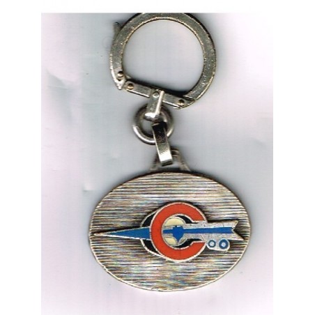 PORTE CLES FIA LYON EMAILLE S.N.G.E.  CODER