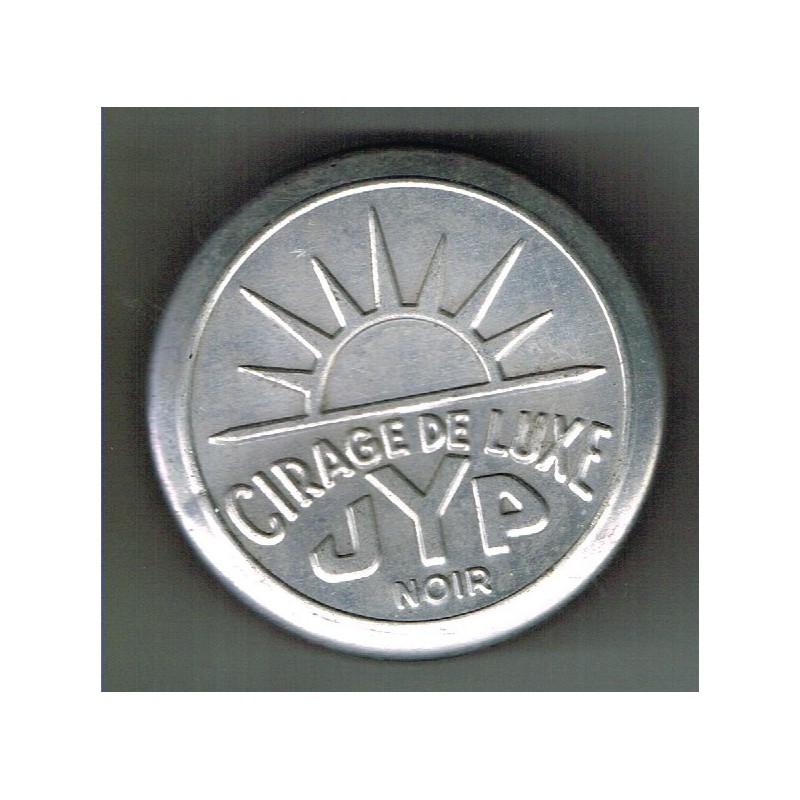 BOITE METAL ANCIENNE CIRAGE DE LUXE JYP NOIR