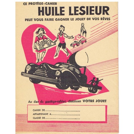 PROTEGE CAHIER HUILE LESIEUR VOTRE JOUET