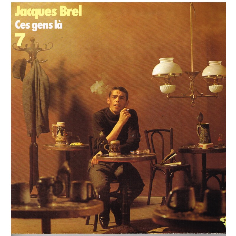 DISQUE 33 TOURS JACQUES BREL - CES GENS LA