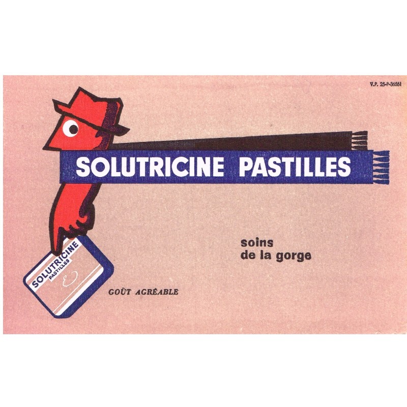 BUVARD SOLUTRICINE PASTILLES