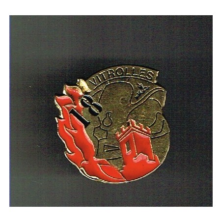 PIN'S 18 -SAPEURS POMPIERS VITROLLES (13)