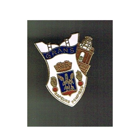 PIN'S SAPEURS POMPIERS GRANS (13)