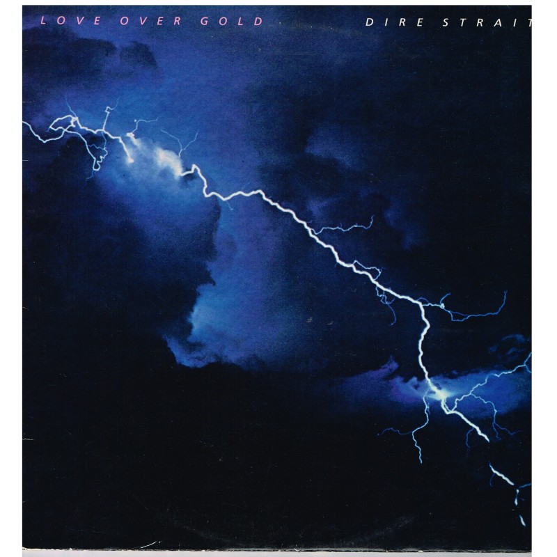 DISQUE 33 TOURS - DIRE STRAITS - LOVE OVER GOLD