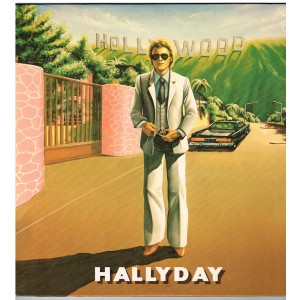 DISQUE 33 TOURS  - JOHNNY HALLYDAY - HOLLYWOOD