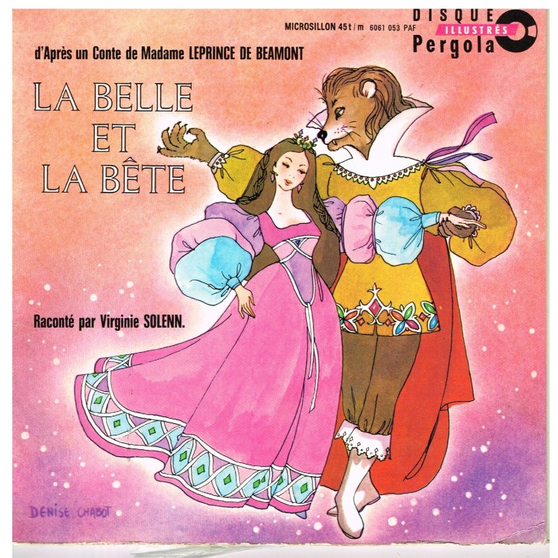 DISQUE ILLUSTRE - LA BELLE ET LA BETE