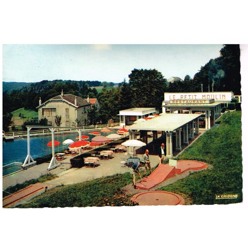 Carte Postale des VOSGES - 88 - PLOMBIERES-LES-BAINS - LE PETIT MOULIN