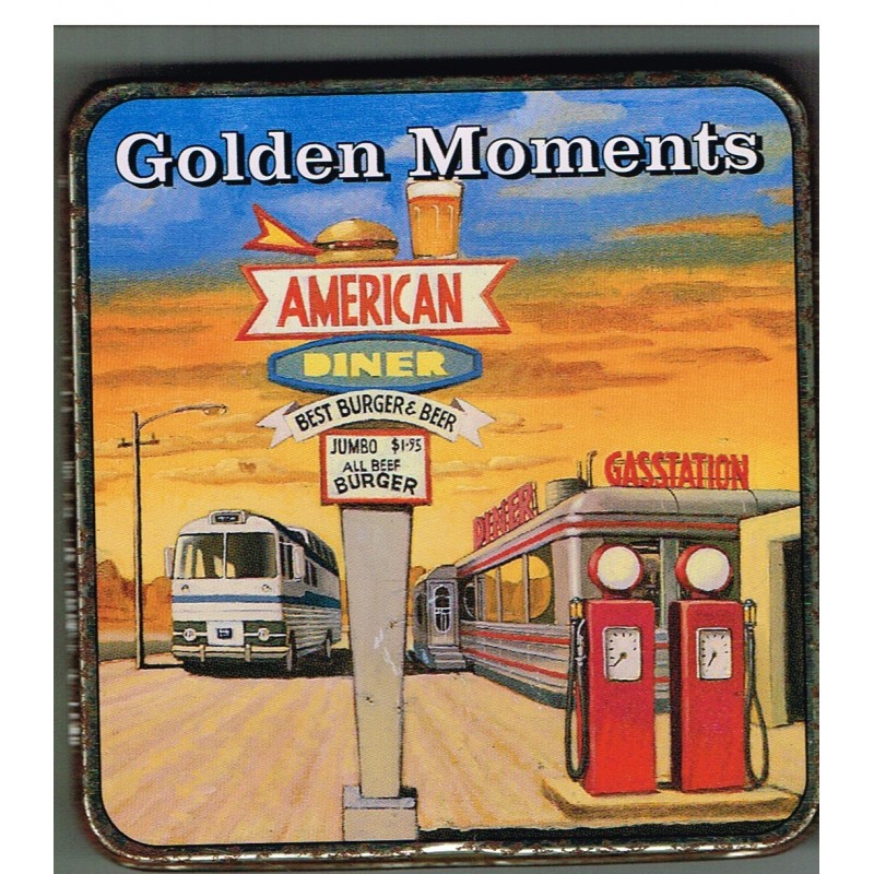 BOITE GOLDEN MOMENTS METAL - AMERICAN DINER