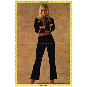 POSTER CLAUDE FRANCOIS - SYLVIE VARTAN - SALUT LES COPAINS