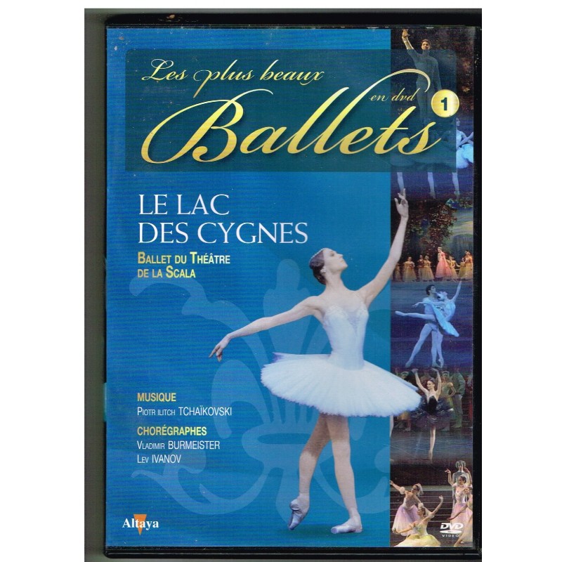 DVD LE LAC DES CYGNES - LES PLUS BEAUX BALLETS EN DVD - N° 1 