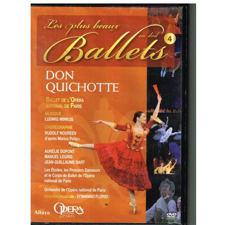 DVD DON QUICHOTTE - LES PLUS BEAUX BALLETS EN DVD - N° 4 