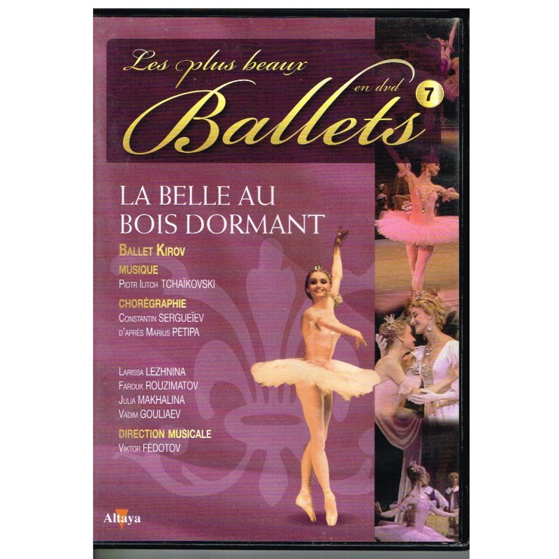 DVD LA BELLE AU BOIS DORMANT - LES PLUS BEAUX BALLETS EN DVD - N° 7 