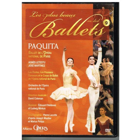 DVD PAQUITA - LES PLUS GRANDS OPERAS EN DVD - N° 9 