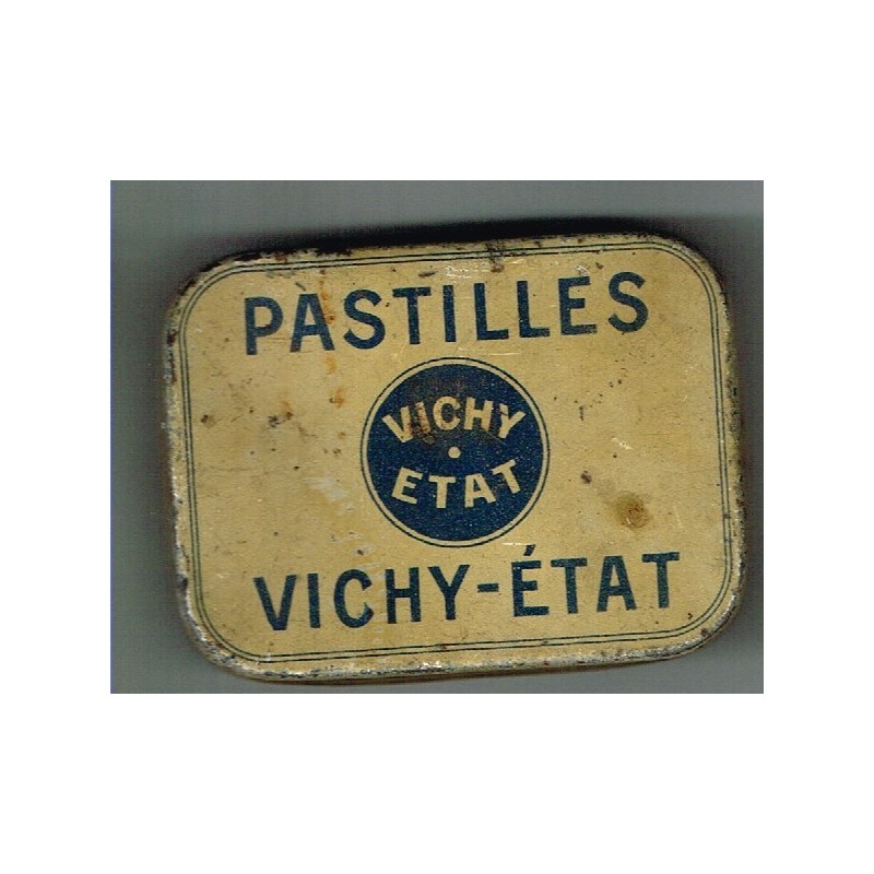 BOITE ANCIENNE METAL DE PASTILLES VICHY BOITE ANCIENNE METAL DE PASTILLES VICHY
