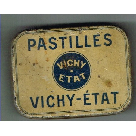 BOITE ANCIENNE METAL DE PASTILLES VICHY