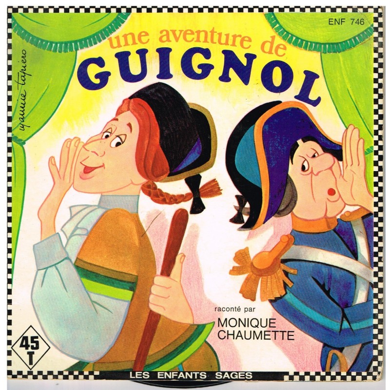 LIVRE-DISQUE - UNE AVENTURE DE GUIGNOL