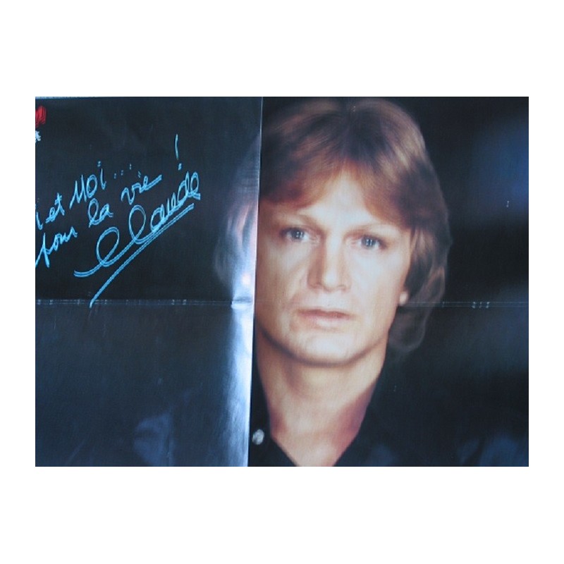 POSTER CLAUDE FRANCOIS - TOI ET MOI... POUR LA VIE !