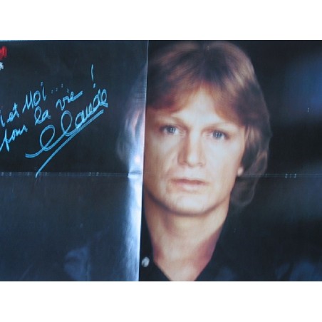 POSTER CLAUDE FRANCOIS - TOI ET MOI... POUR LA VIE !
