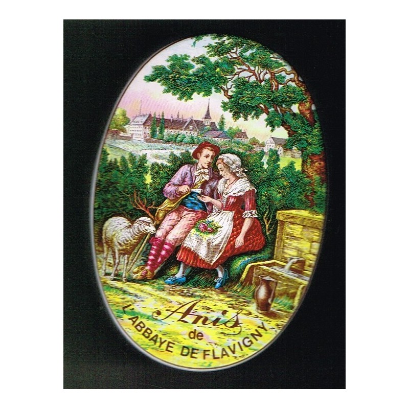BOITE  ANIS DE L'ABBAYE DE FLAVIGNY BOITE  ANIS DE L'ABBAYE DE FLAVIGNY