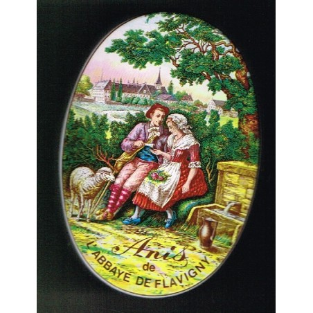BOITE  ANIS DE L'ABBAYE DE FLAVIGNY