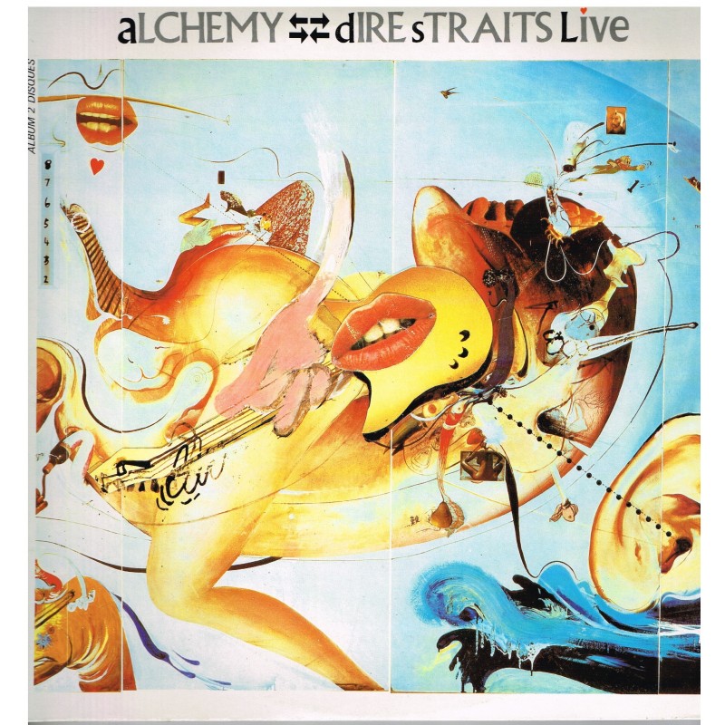 ALBUM 2 DISQUES 33 TOURS - DIRE STRAITS - ALCHEMY