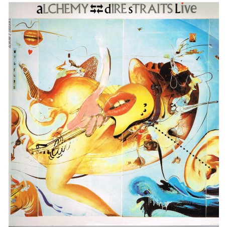 ALBUM 2 DISQUES 33 TOURS - DIRE STRAITS - ALCHEMY