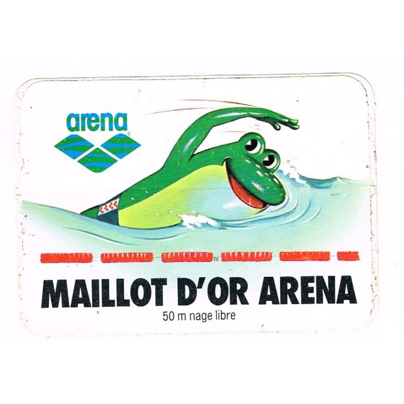 AUTOCOLLANT GRENOUILLE ARENA