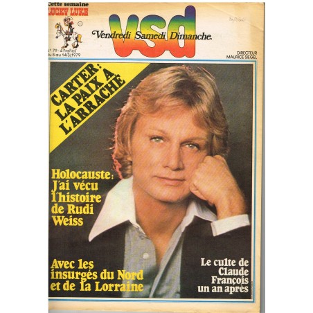 VSD  N° 79 CLAUDE FRANCOIS 1979