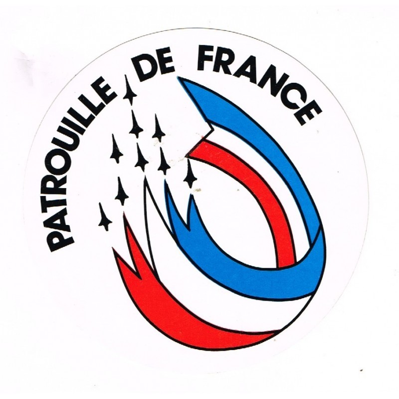 ADHESIF DE LA PATROUILLE DE FRANCE